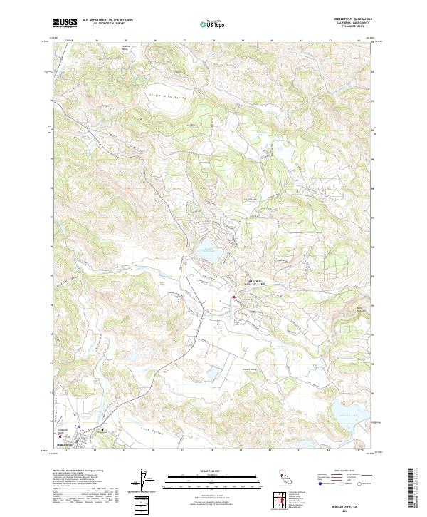 USGS Topographic Map – Middletown