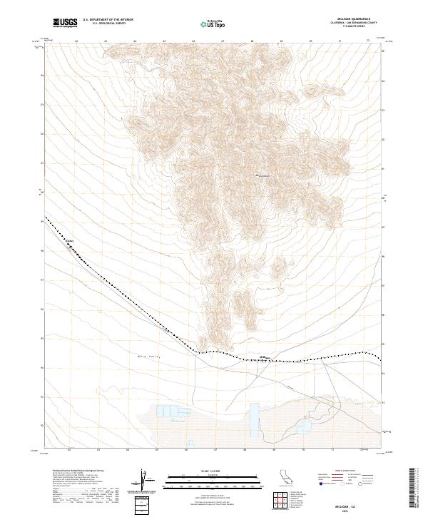USGS Topographic Map – Milligan