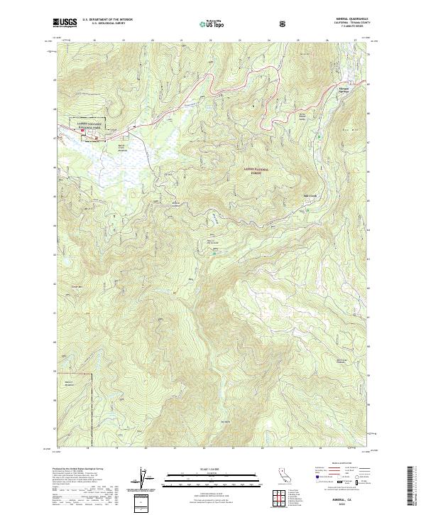 USGS Topographic Map – Mineral