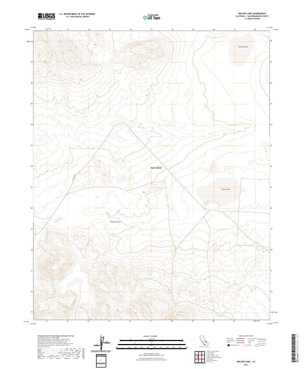 USGS Topographic Map – Nelson Lake