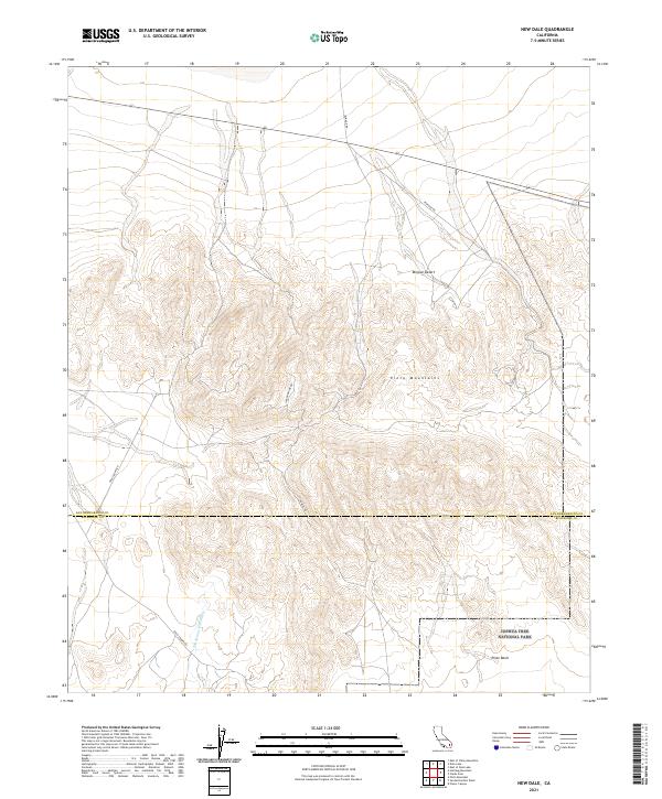 2021 Map of New Dale, 2021 Print