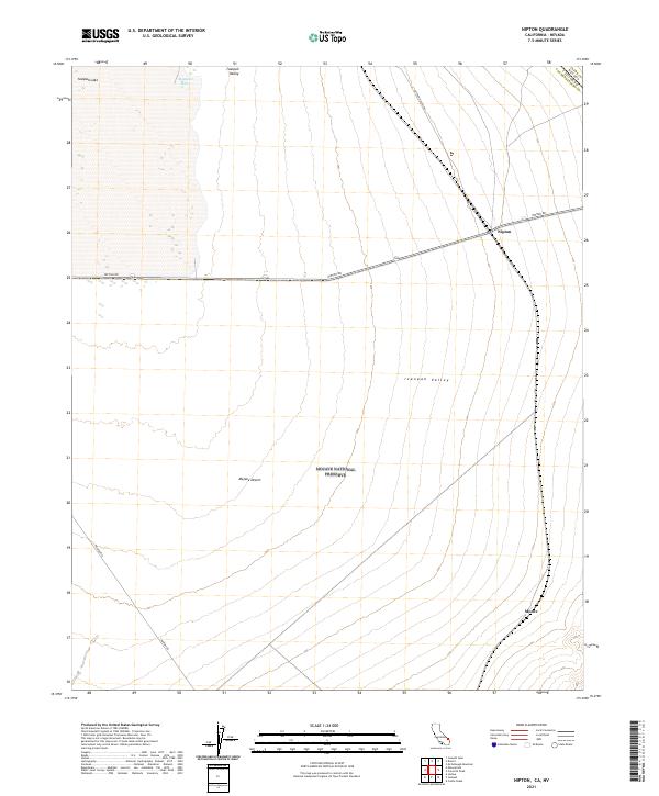 USGS Topographic Map – Nipton