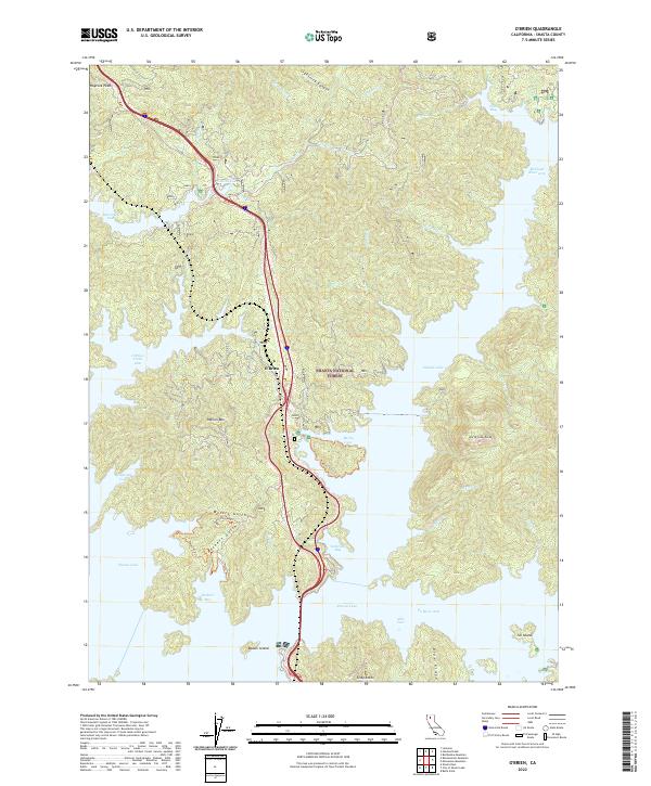 USGS Topographic Map – O'Brien