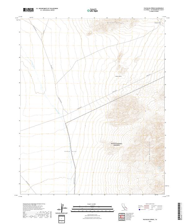 USGS Topographic Map – Pachalka Spring
