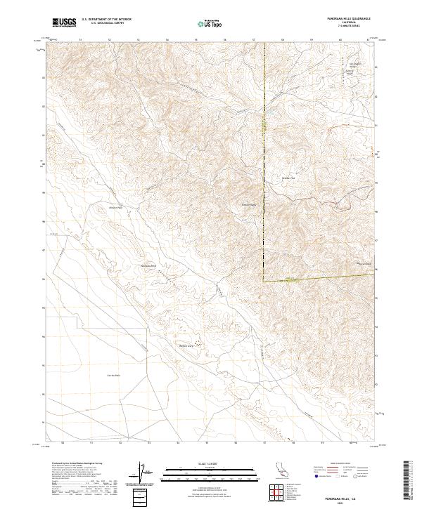 USGS Topographic Map – Panorama Hills