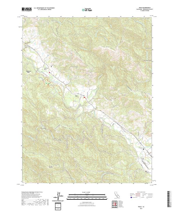 USGS Topographic Map – Philo