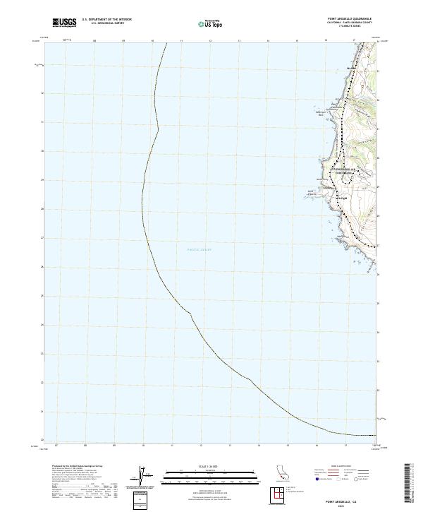 USGS Topographic Map – Point Arguello