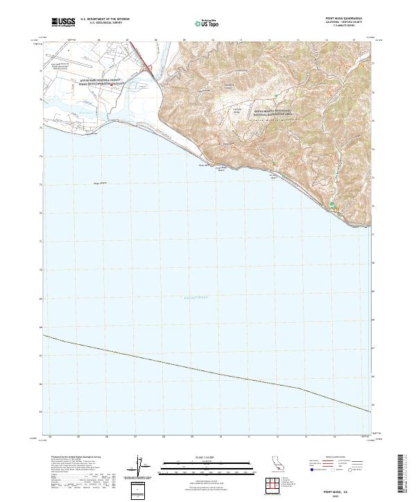 USGS Topographic Map – Point Mugu