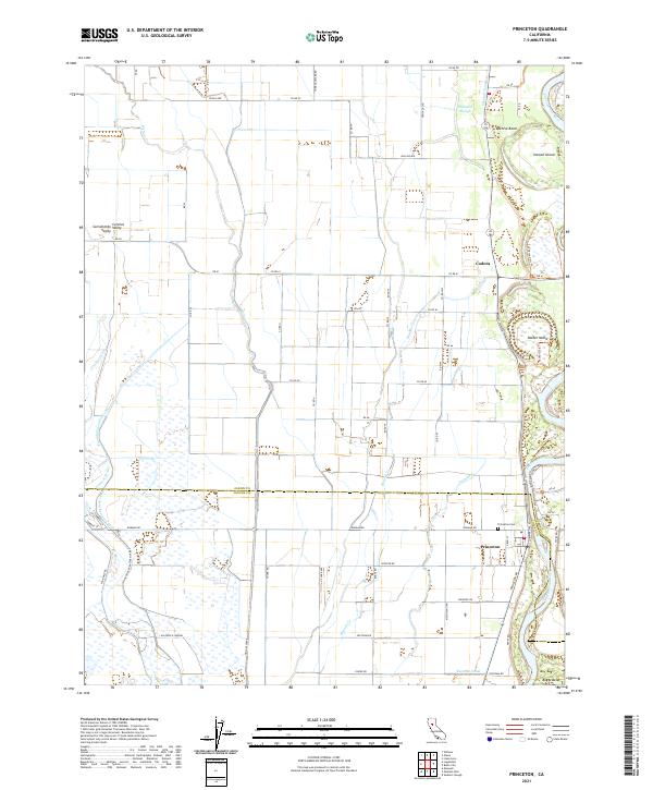 USGS Topographic Map – Princeton
