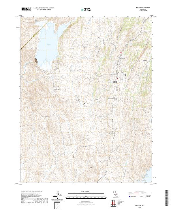 USGS Topographic Map – Raymond