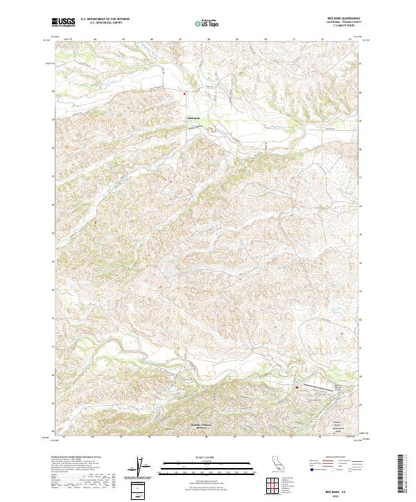 USGS Topographic Map – Red Bank