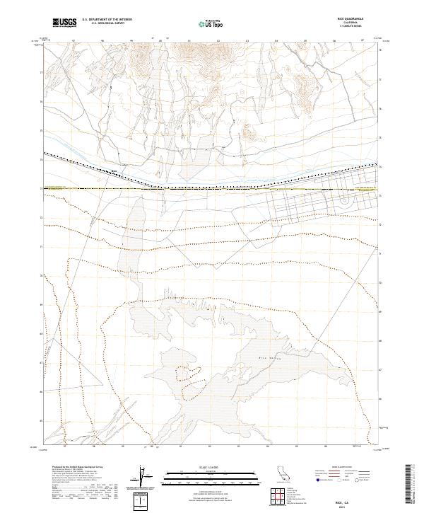 USGS Topographic Map – Rice