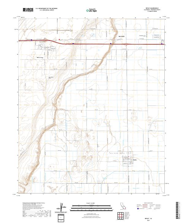 USGS Topographic Map – Ripley