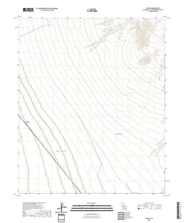 USGS Topographic Map – Sablon