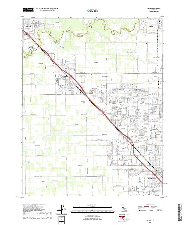 USGS Topographic Map – Salida