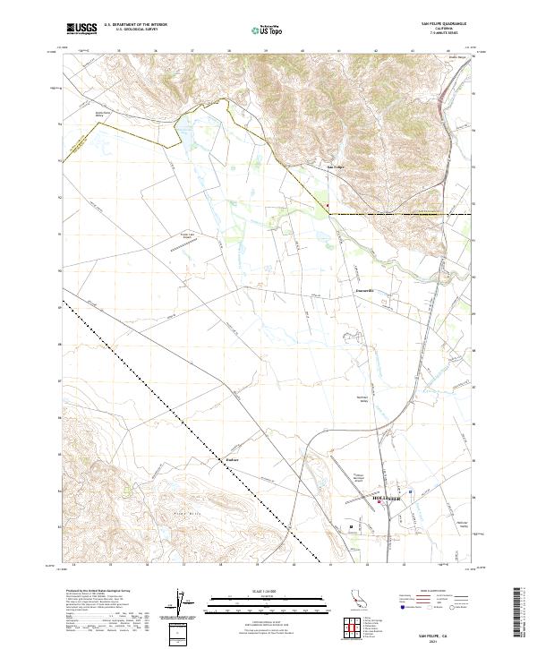 USGS Topographic Map – San Felipe