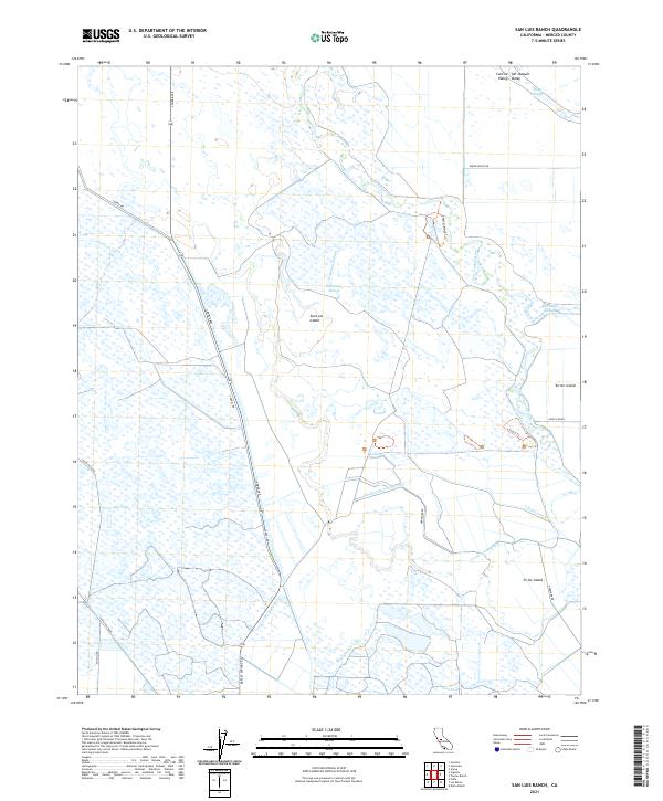 USGS Topographic Map – San Luis Ranch