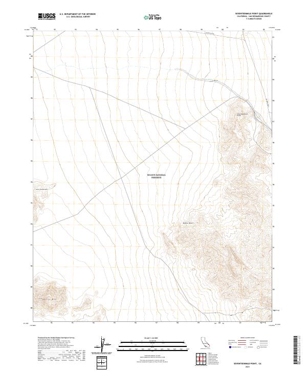 USGS Topographic Map – Seventeenmile Point