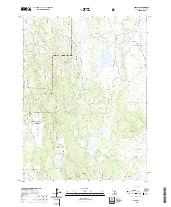 USGS Topographic Map – Sheepshead