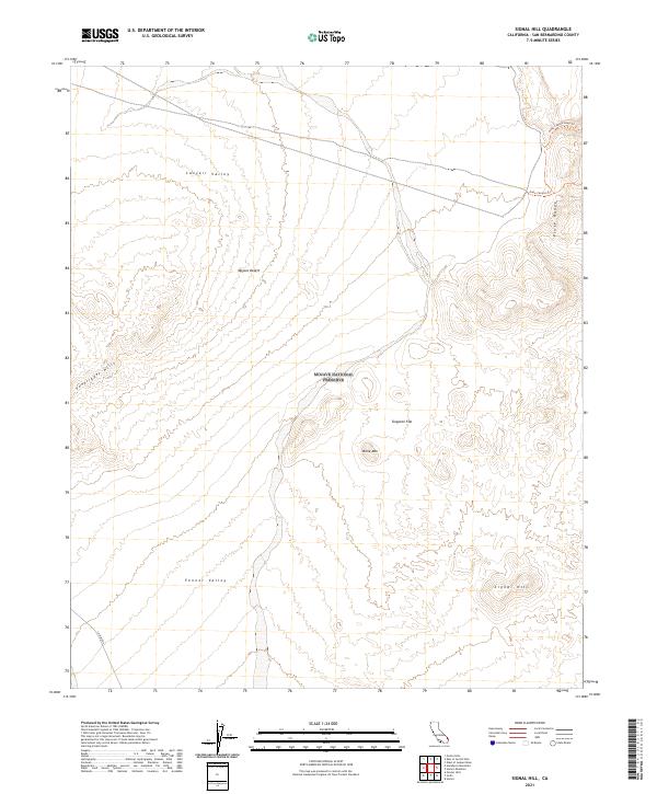 USGS Topographic Map – Signal Hill