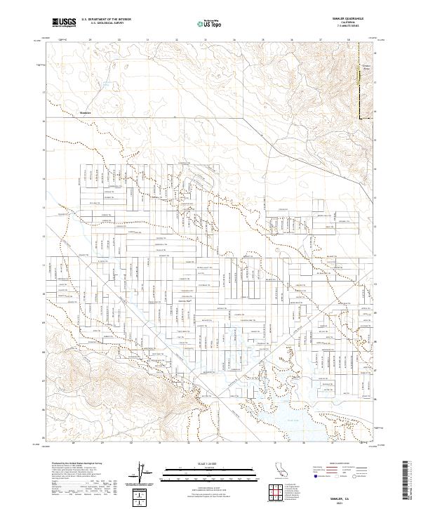 USGS Topographic Map – Simmler