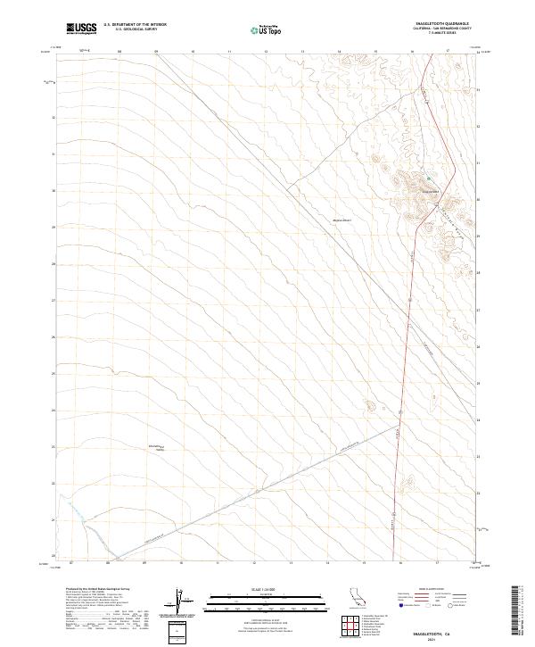 USGS Topographic Map – Snaggletooth