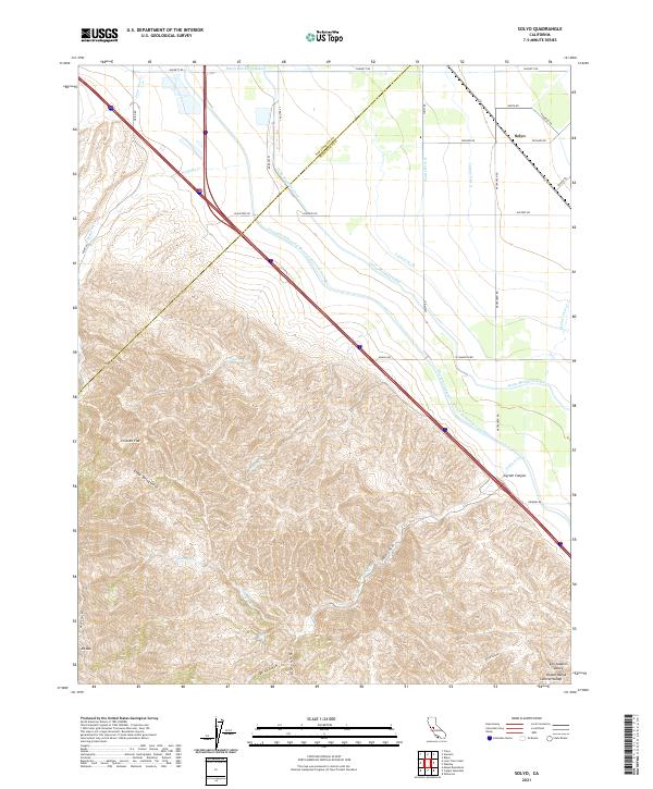 USGS Topographic Map – Solyo