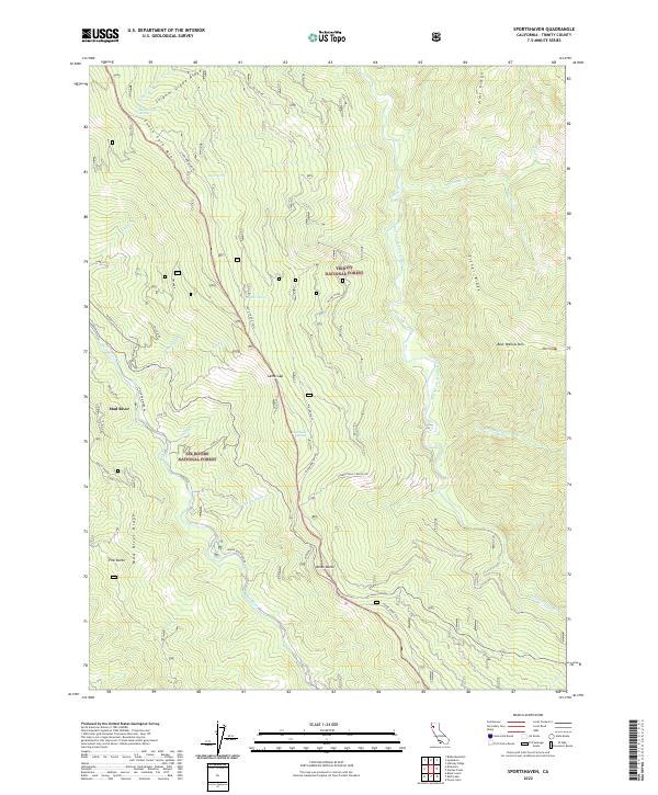USGS Topographic Map – Sportshaven