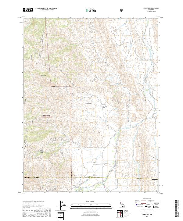 USGS Topographic Map – Stonyford