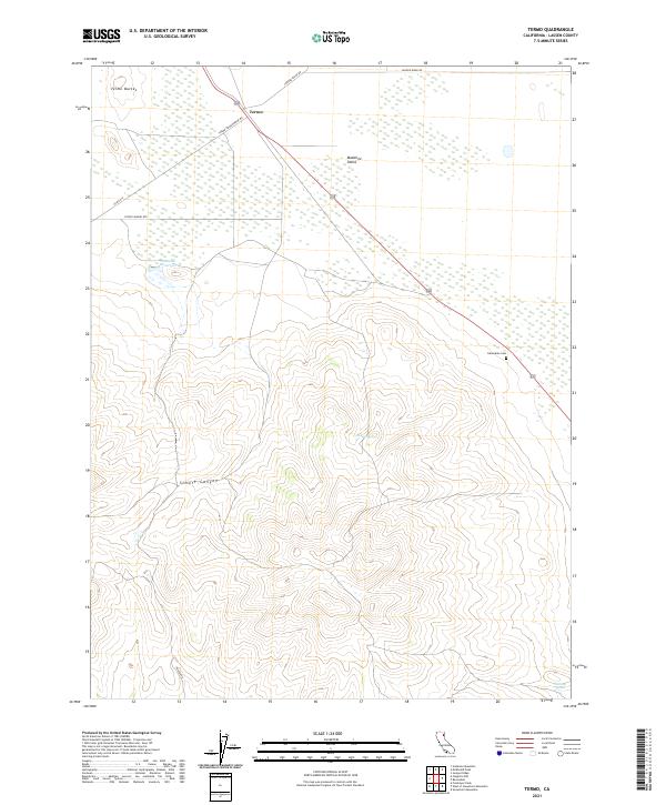 USGS Topographic Map – Termo