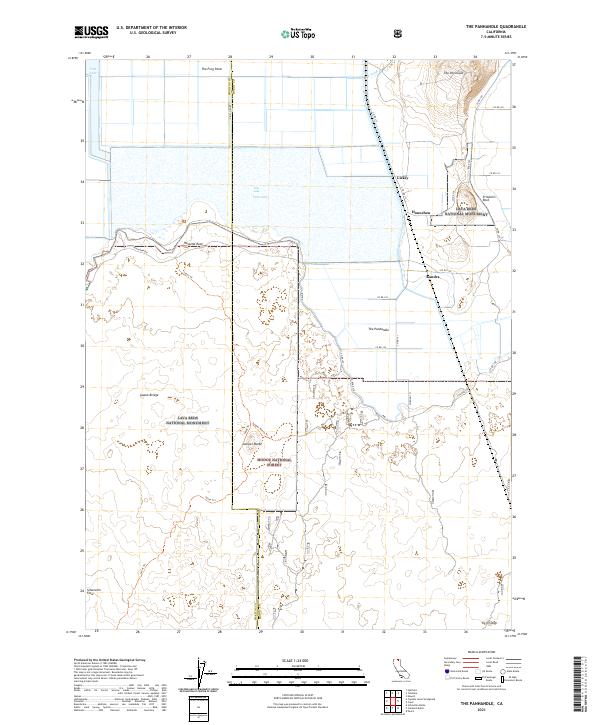 USGS Topographic Map – The Panhandle