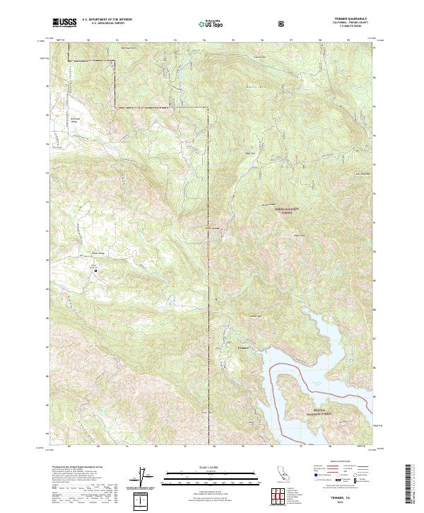 USGS Topographic Map – Trimmer