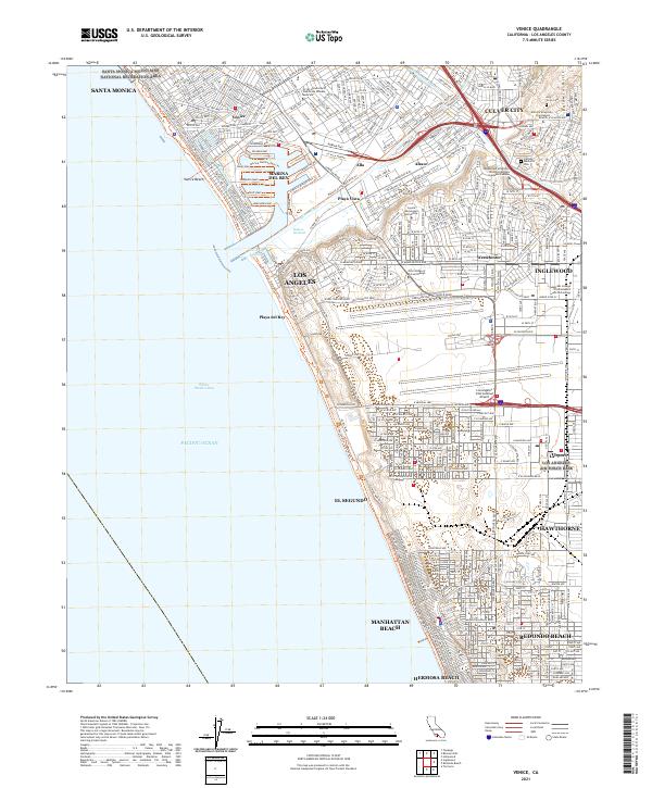 USGS Topographic Map – Venice