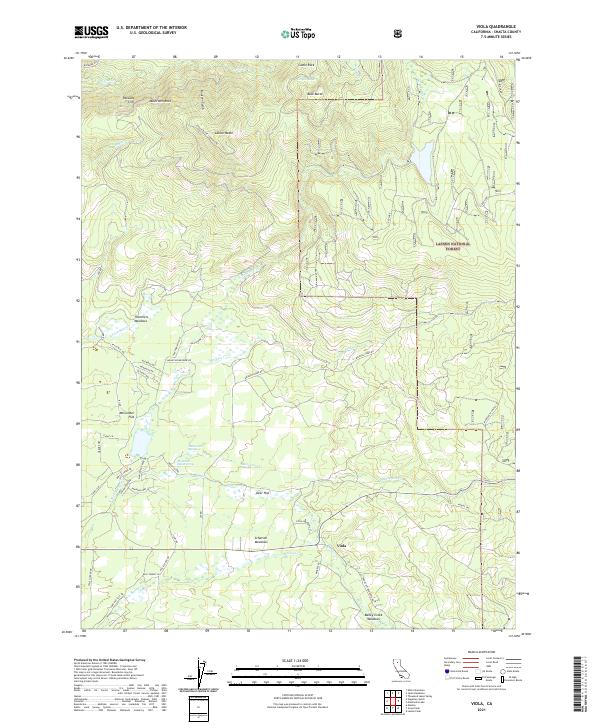 USGS Topographic Map – Viola