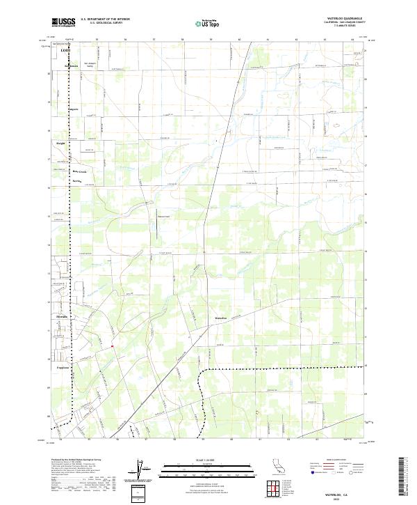 USGS Topographic Map – Waterloo