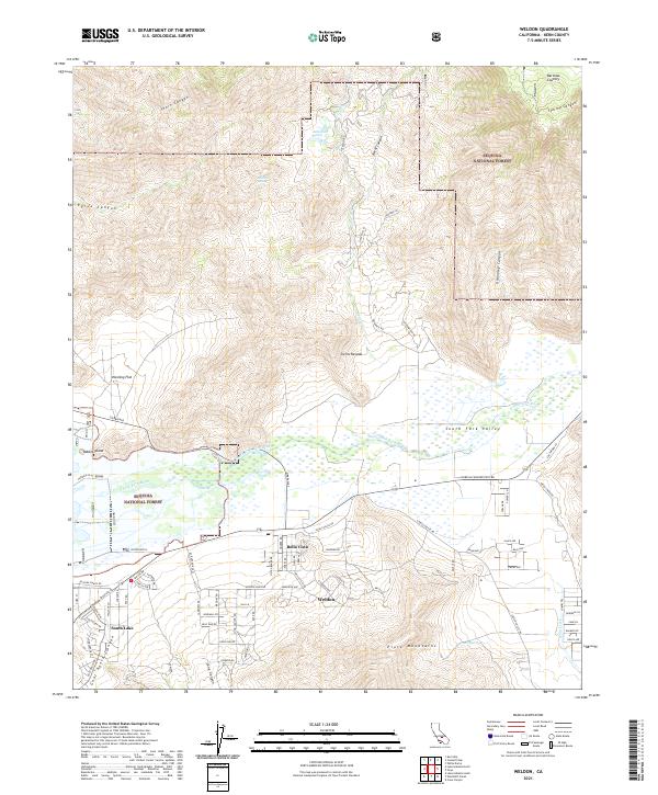 USGS Topographic Map – Weldon