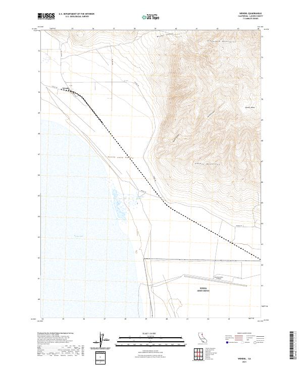 USGS Topographic Map – Wendel