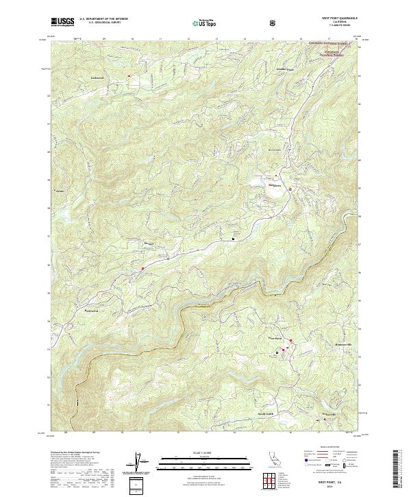USGS Topographic Map – West Point