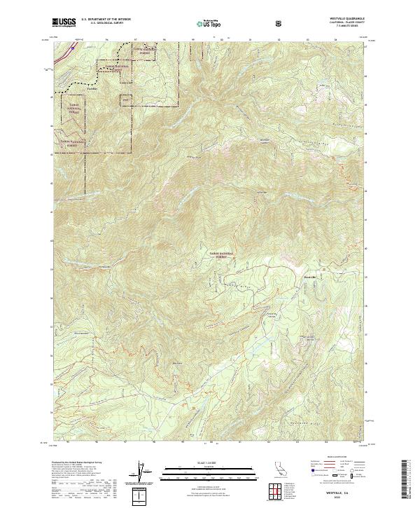 USGS Topographic Map – Westville