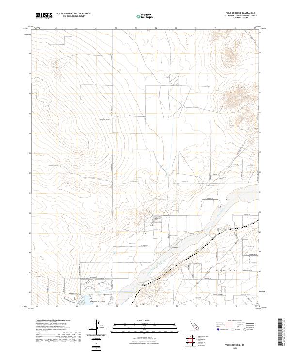 USGS Topographic Map – Wild Crossing