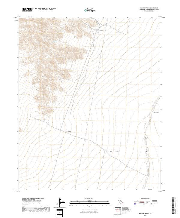 USGS Topographic Map – Wilhelm Spring