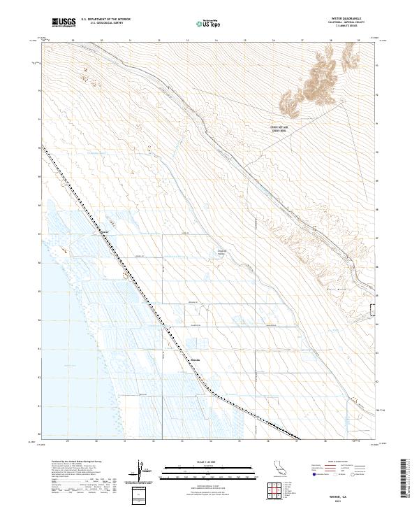 USGS Topographic Map – Wister