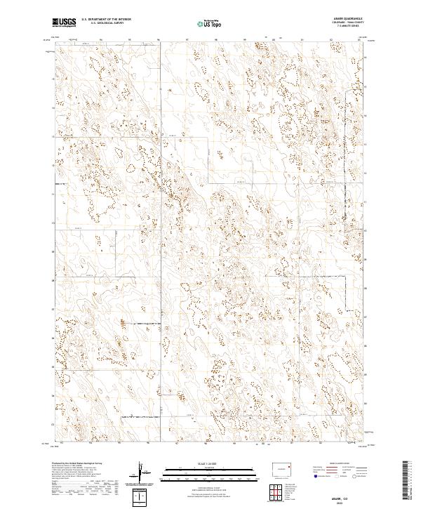 USGS Topographic Map – Abarr
