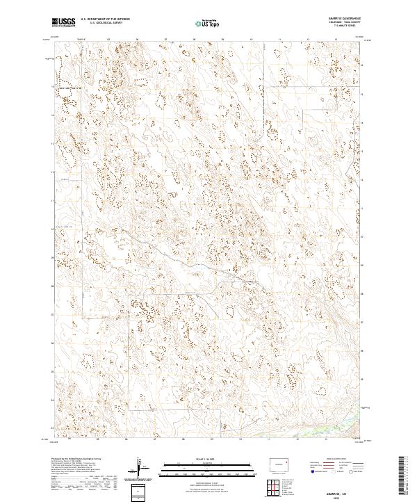 2022 Map of Abarr SE, 2022 Print
