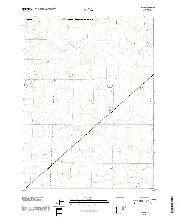 USGS Topographic Map – Amherst