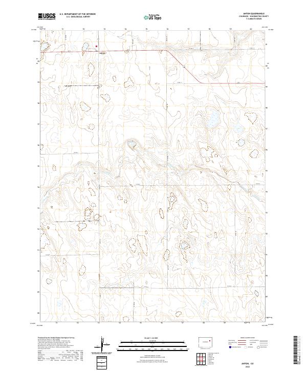 USGS Topographic Map – Anton