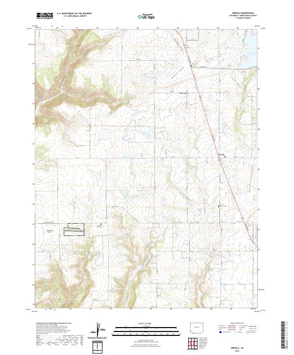 USGS Topographic Map – Arriola