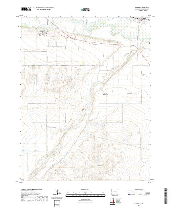 USGS Topographic Map – Avondale