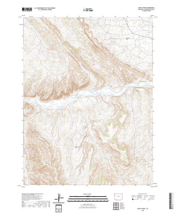 USGS Topographic Map – Banty Point