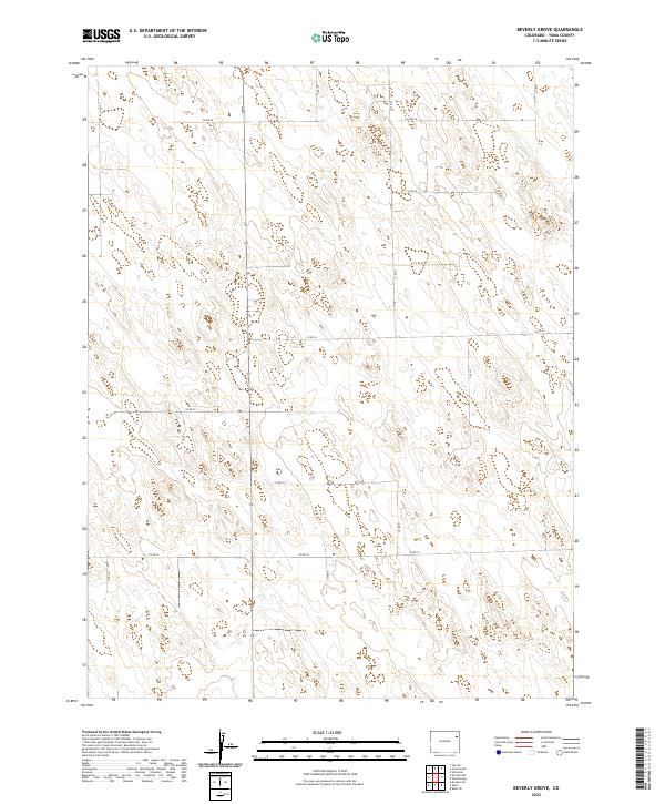 2022 Map of Beverly Grove, 2022 Print